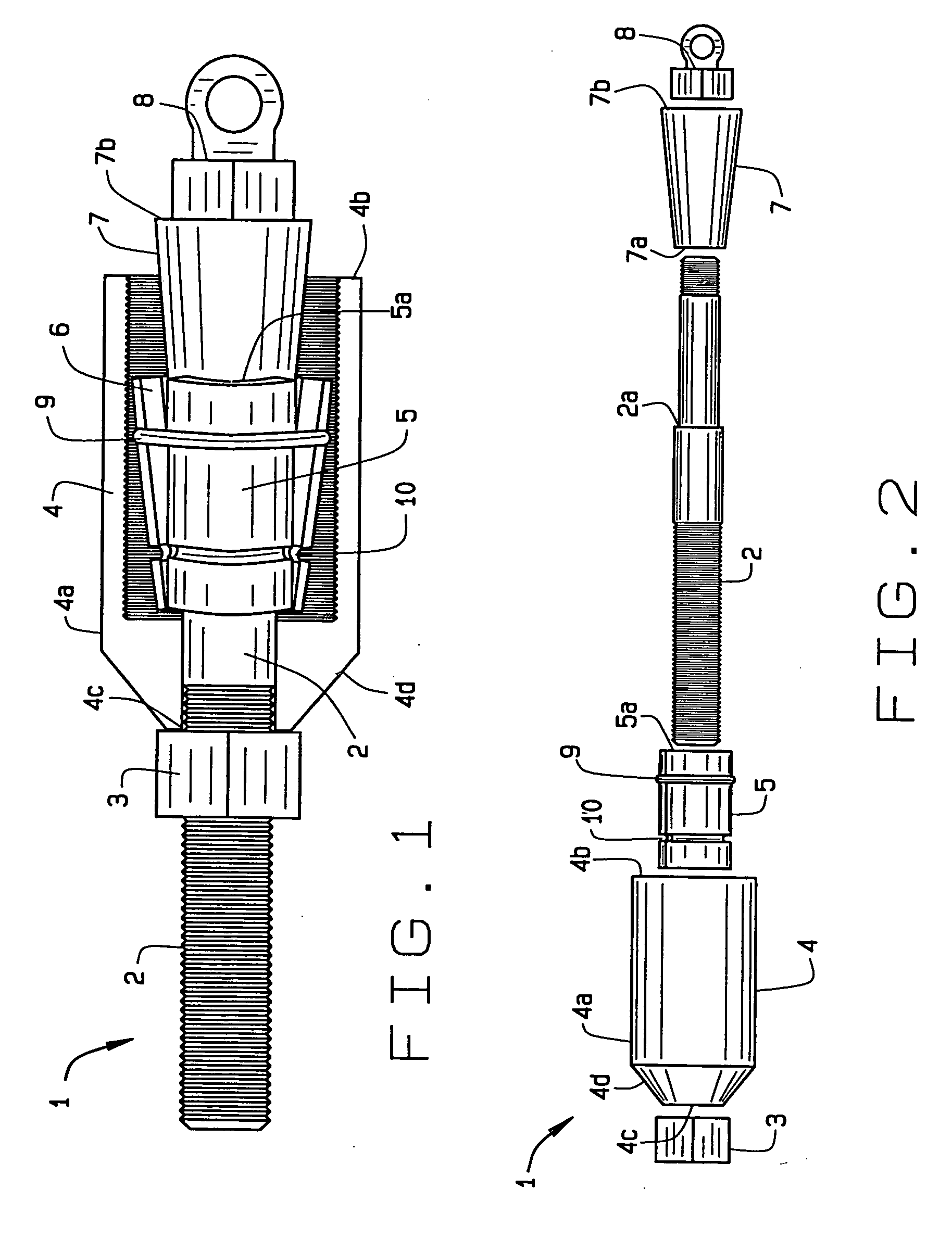 Pipe pulling device