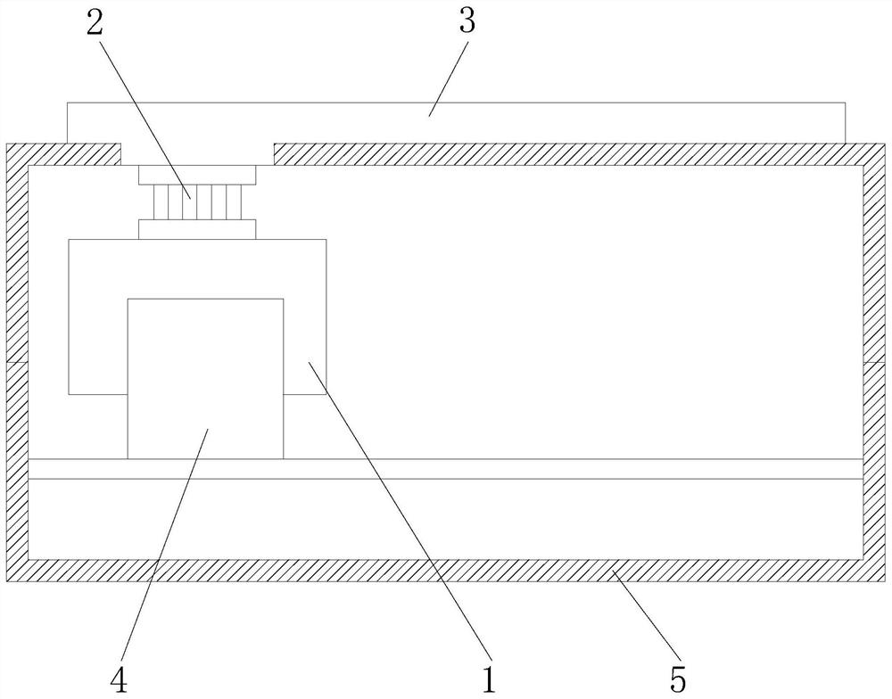 Power adapter heat dissipation structure