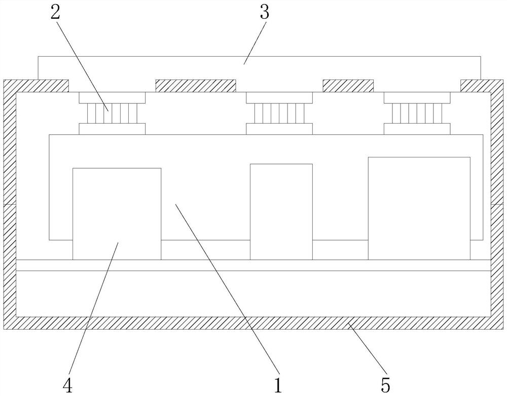 Power adapter heat dissipation structure