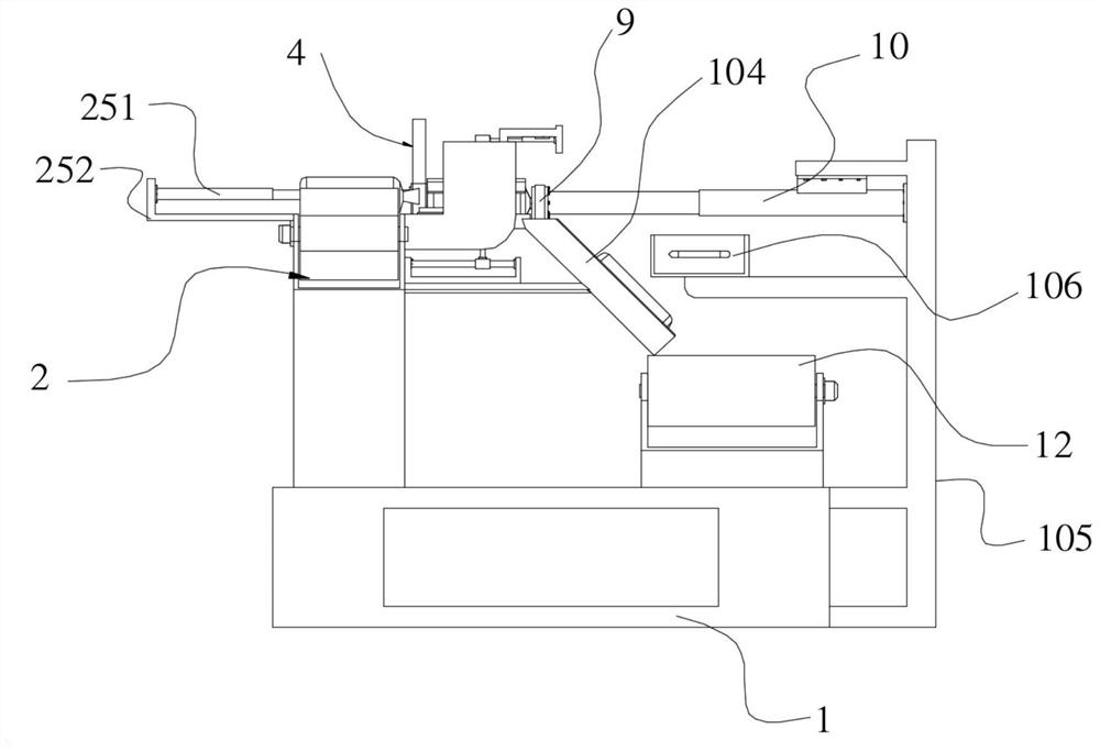 Fungus stick bag removing system and method for edible fungus cultivation and planting