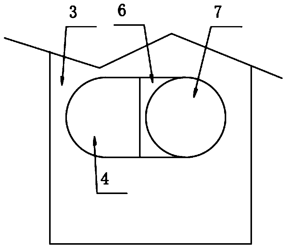 Novel lifting type zero-sticking block structure