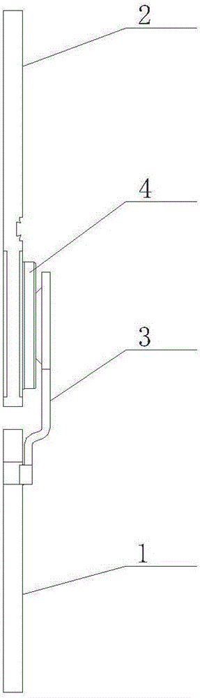 Frame, diode comprising same and processing technology of diode