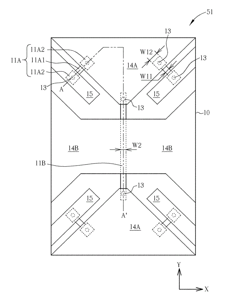 Sensor of touch panel