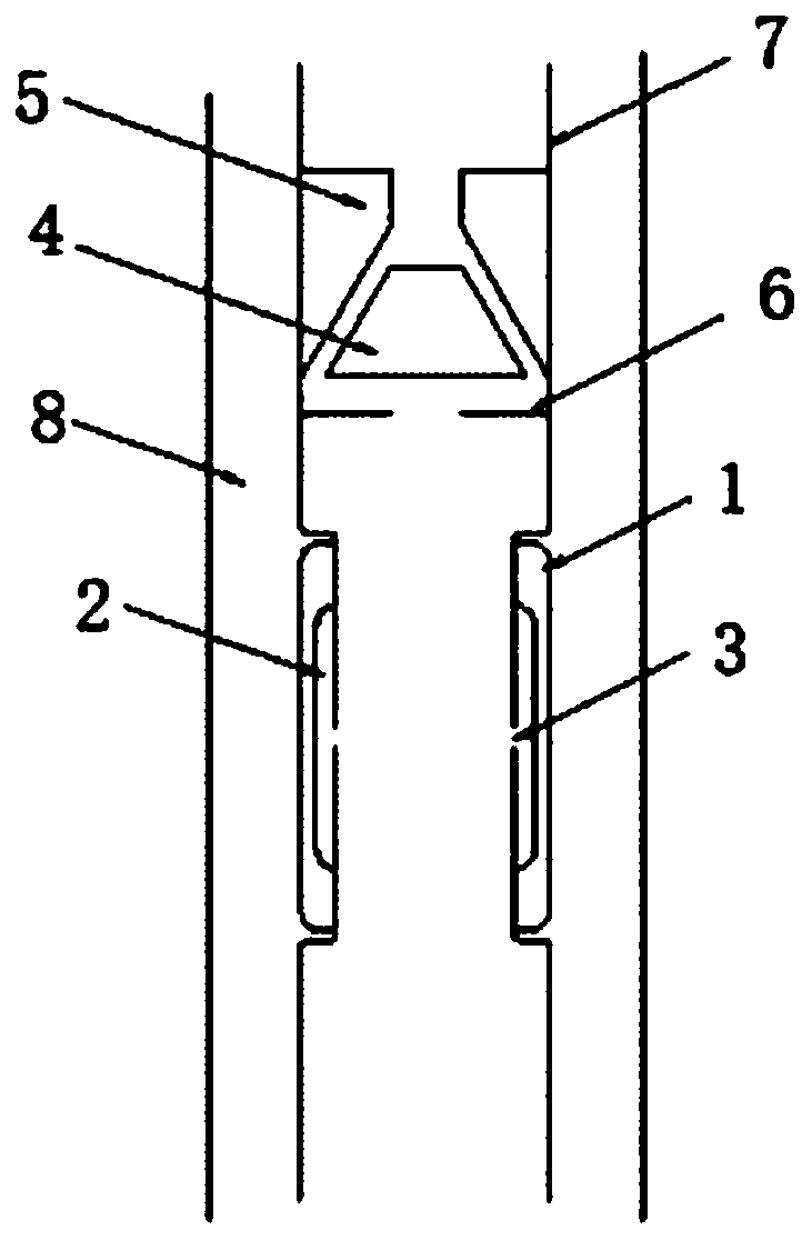 A device and method for automatically sealing water in a confined water formation and then grouting it