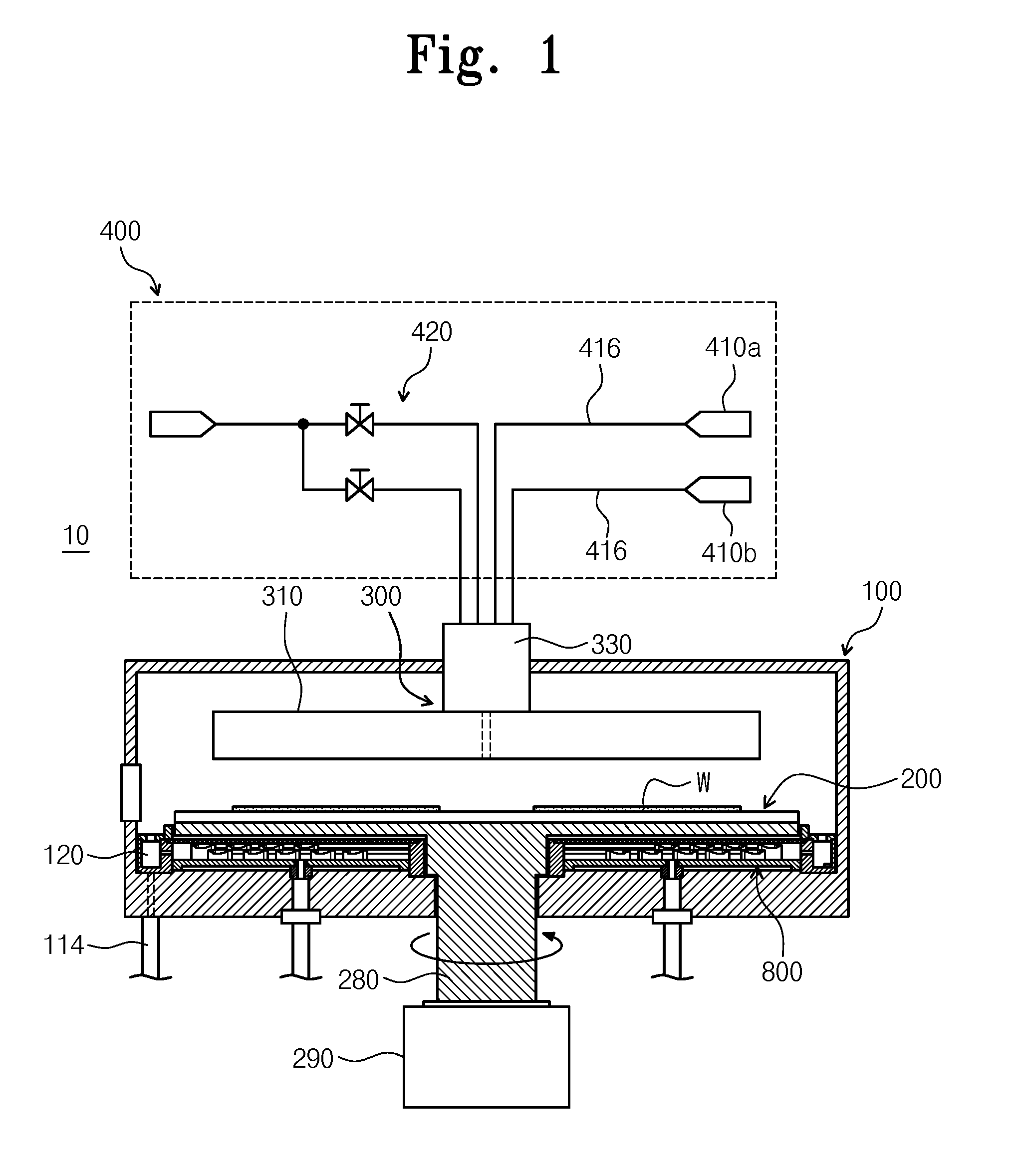 Heater member and substrate processing apparatus having the same