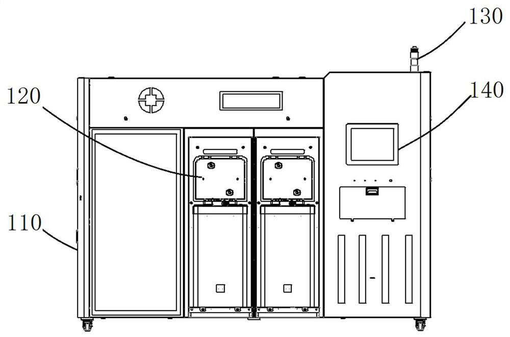 Uniform glue spraying equipment and process for MEMS chip