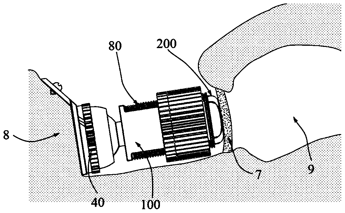 A round window-excited artificial middle ear actuator with monitorable initial pressure