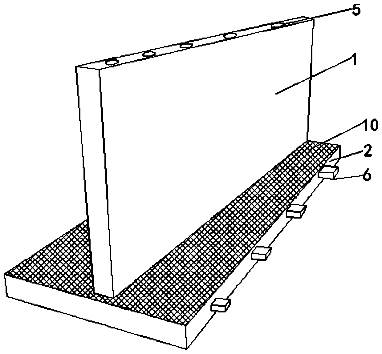 Nano-aluminum composite board easy to clean