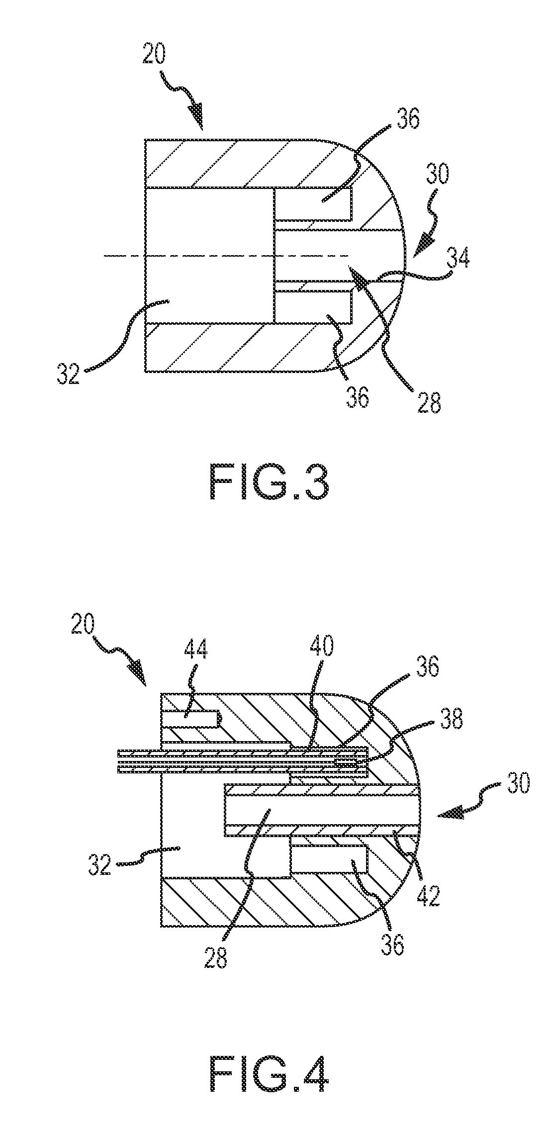 Ablation electrode assembly with insulated distal outlet