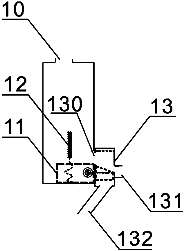 Clean seepage storage device and operation method for roof rainwater source based on the concept of sponge city