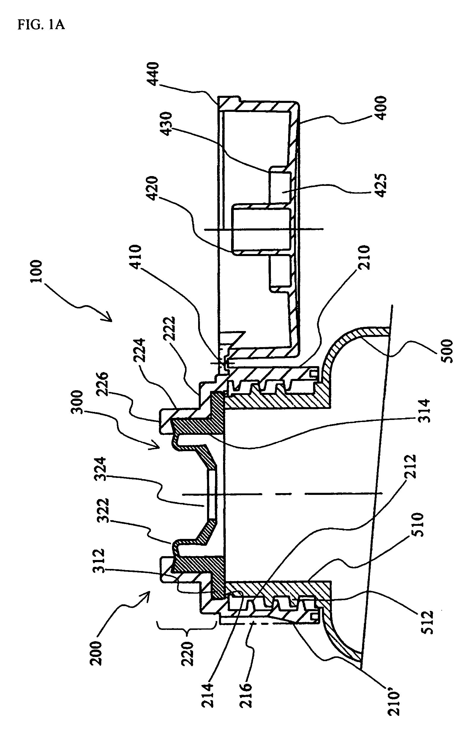 Dispensing closure with automatic sealing valve of single body