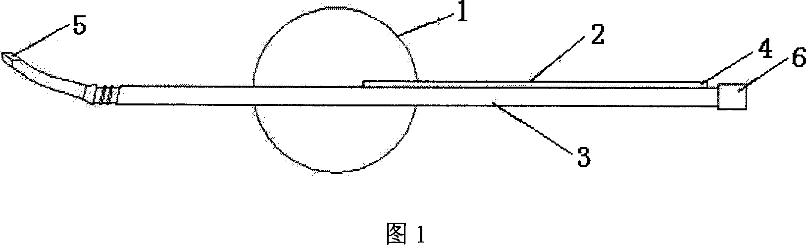 Saccule visualization puncture positioner