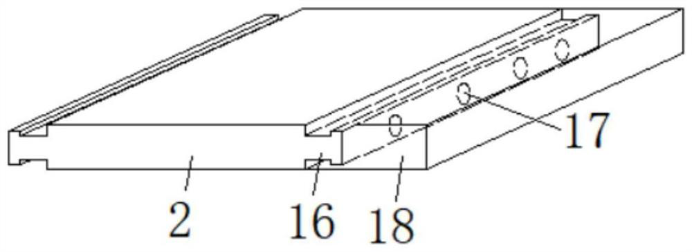 Bee breeding box with temperature adjusting structure