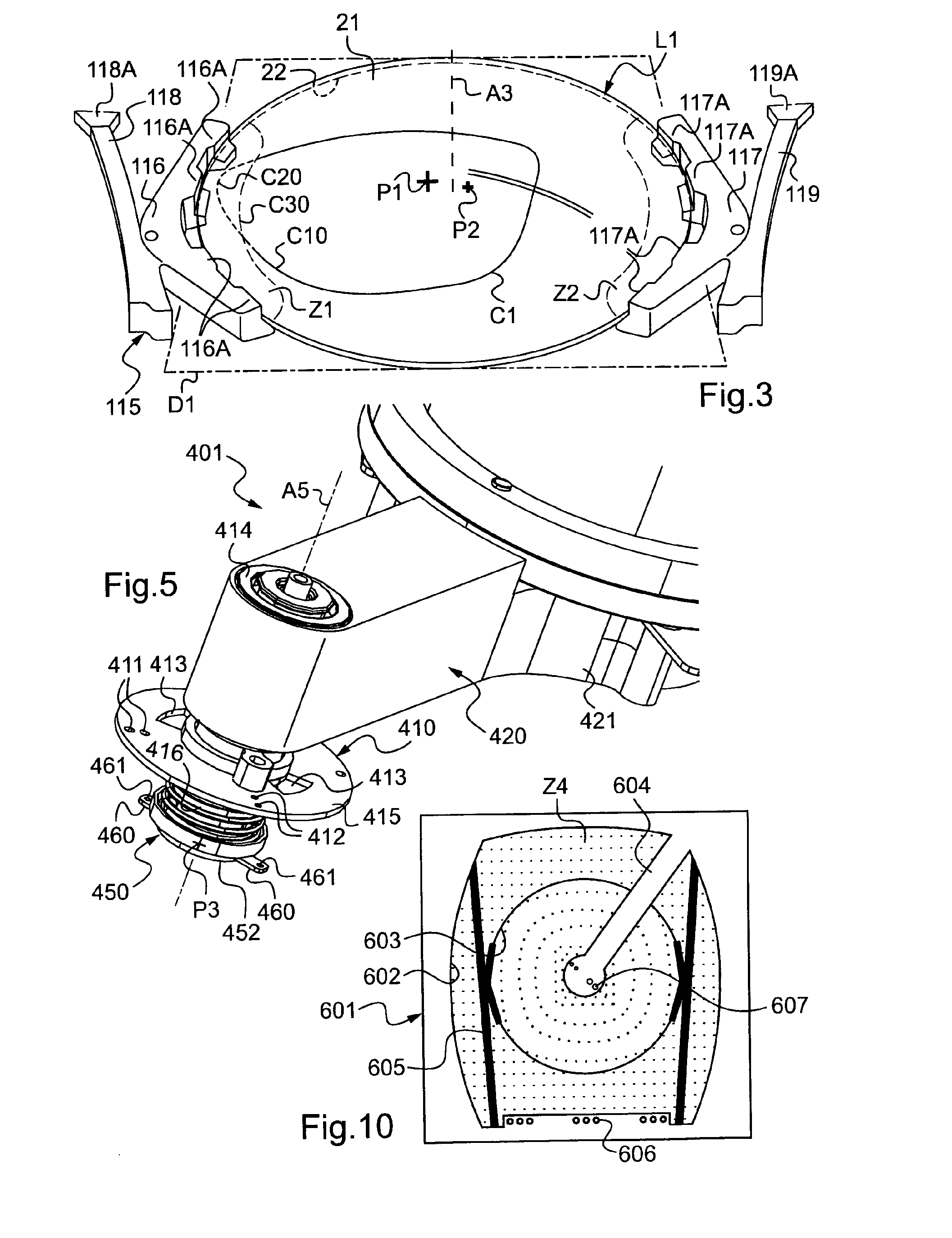 Device and a method for preparing an ophthalmic lens for machining