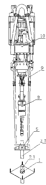 Method for top-driving casing job of drilling apparatus