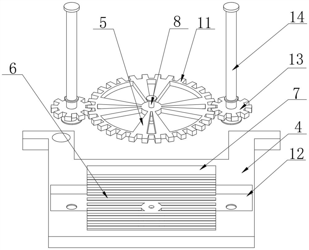 Gateway box convenient for heat dissipation