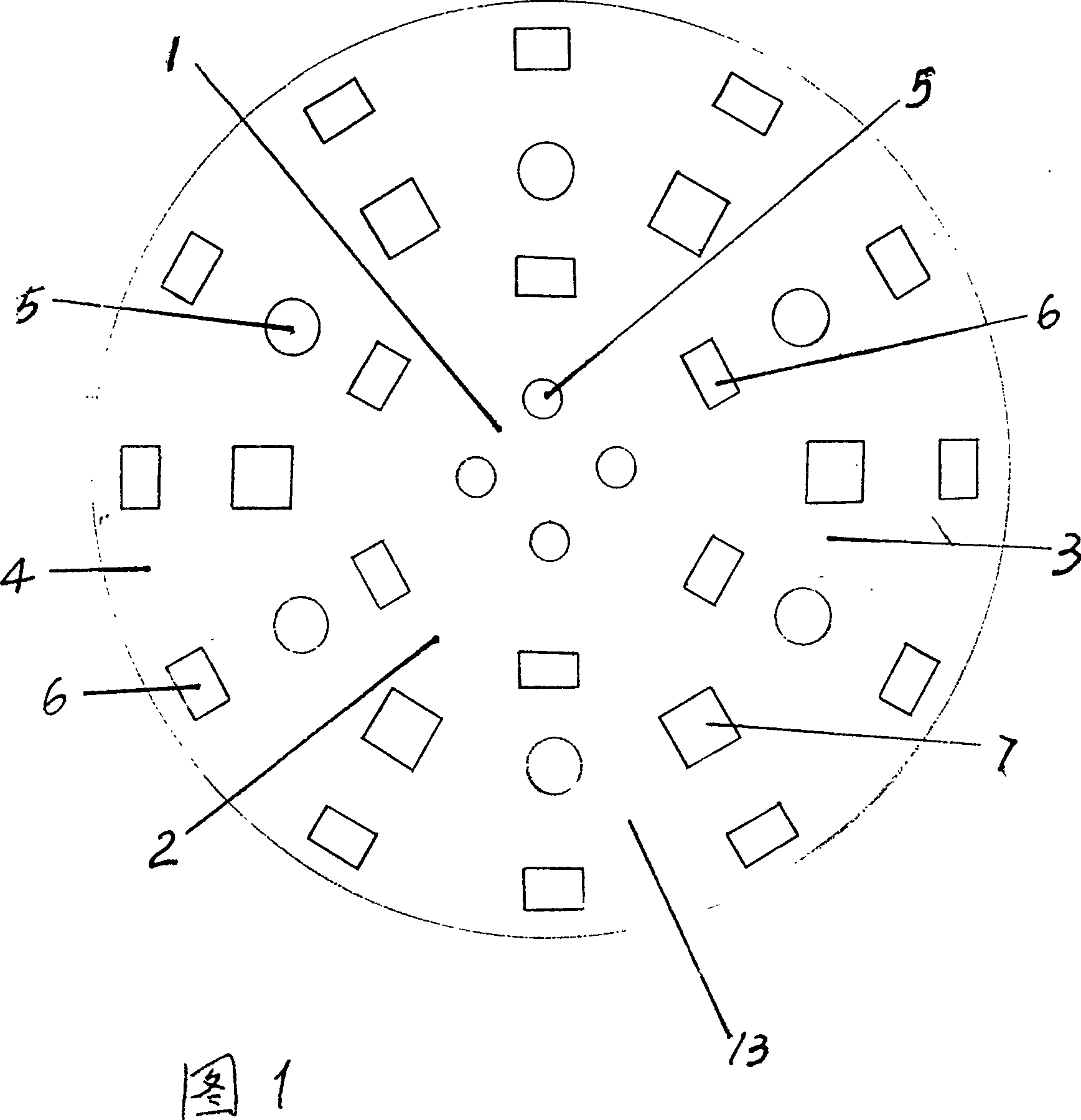 Medicinal magnetic pulse therapeutic instrument