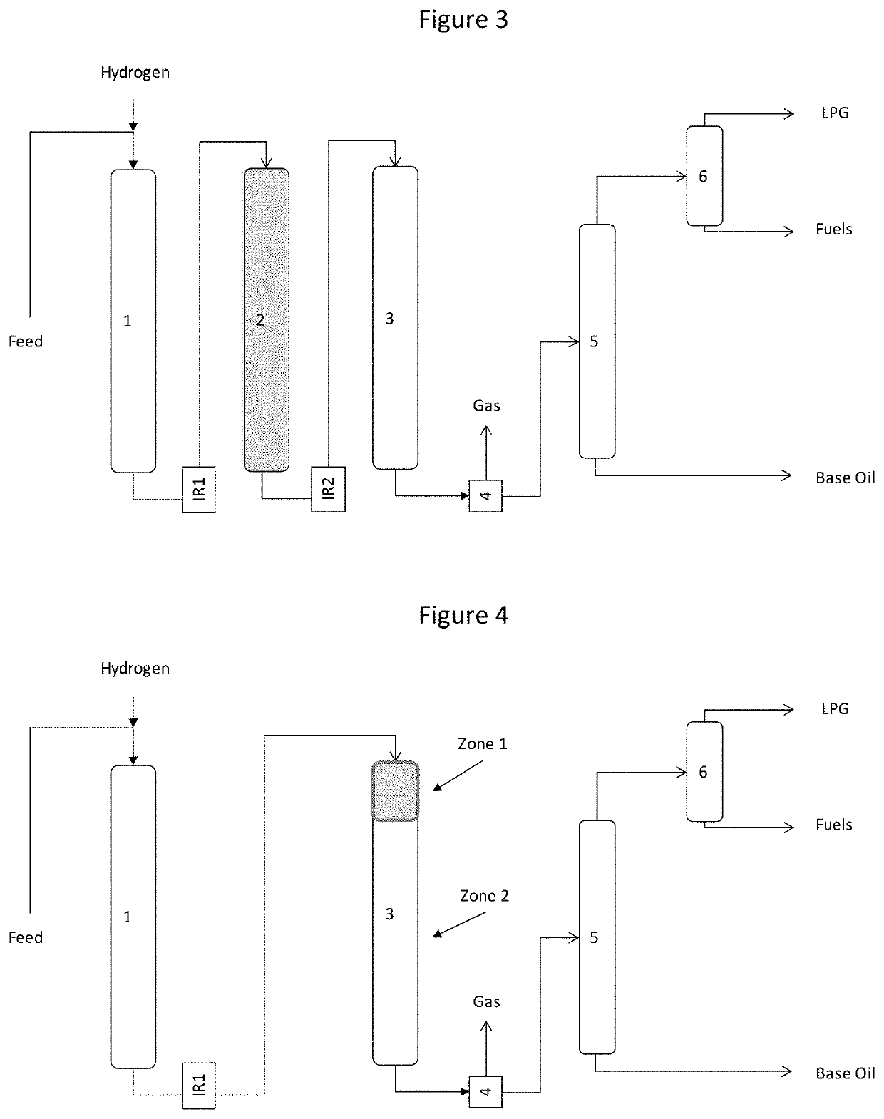 Method for producing high quality base oils using multiple stage processing