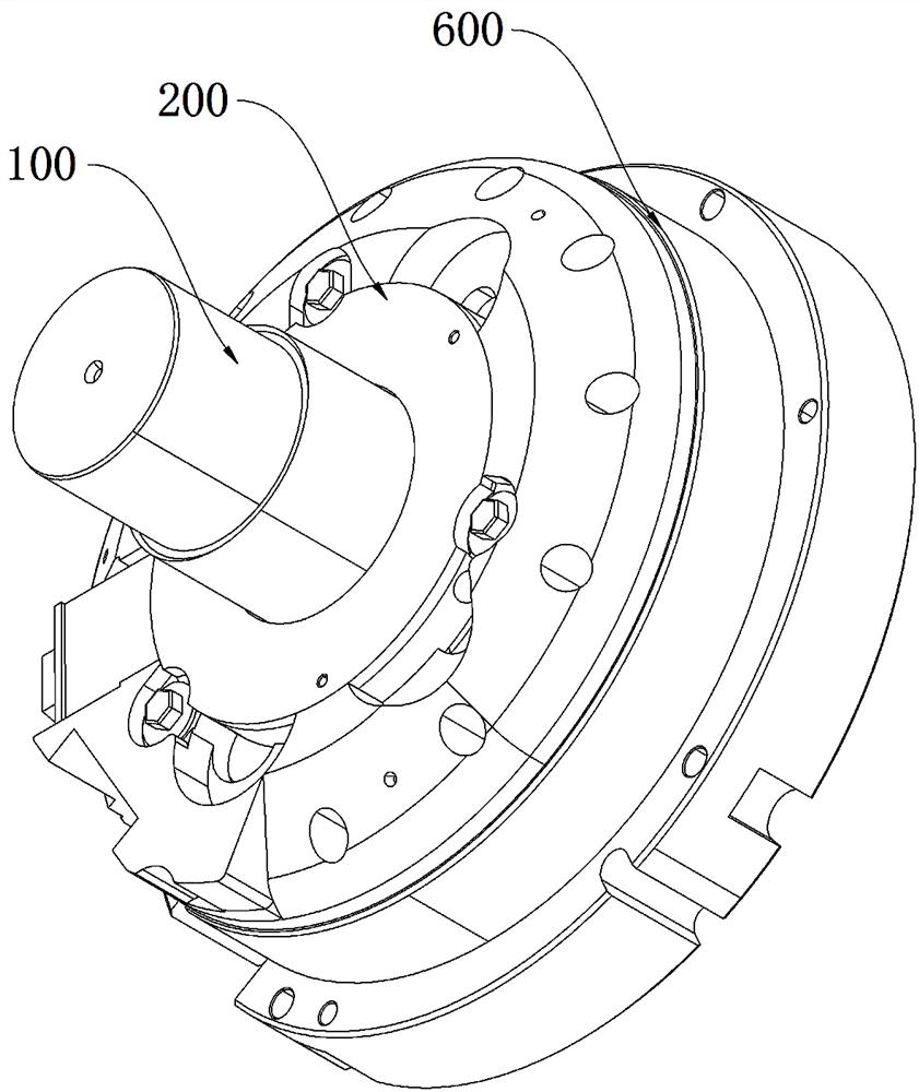 Magnetic suspension motor for refrigerant conveying