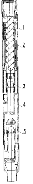 Clean hole screw rod pump against sand block