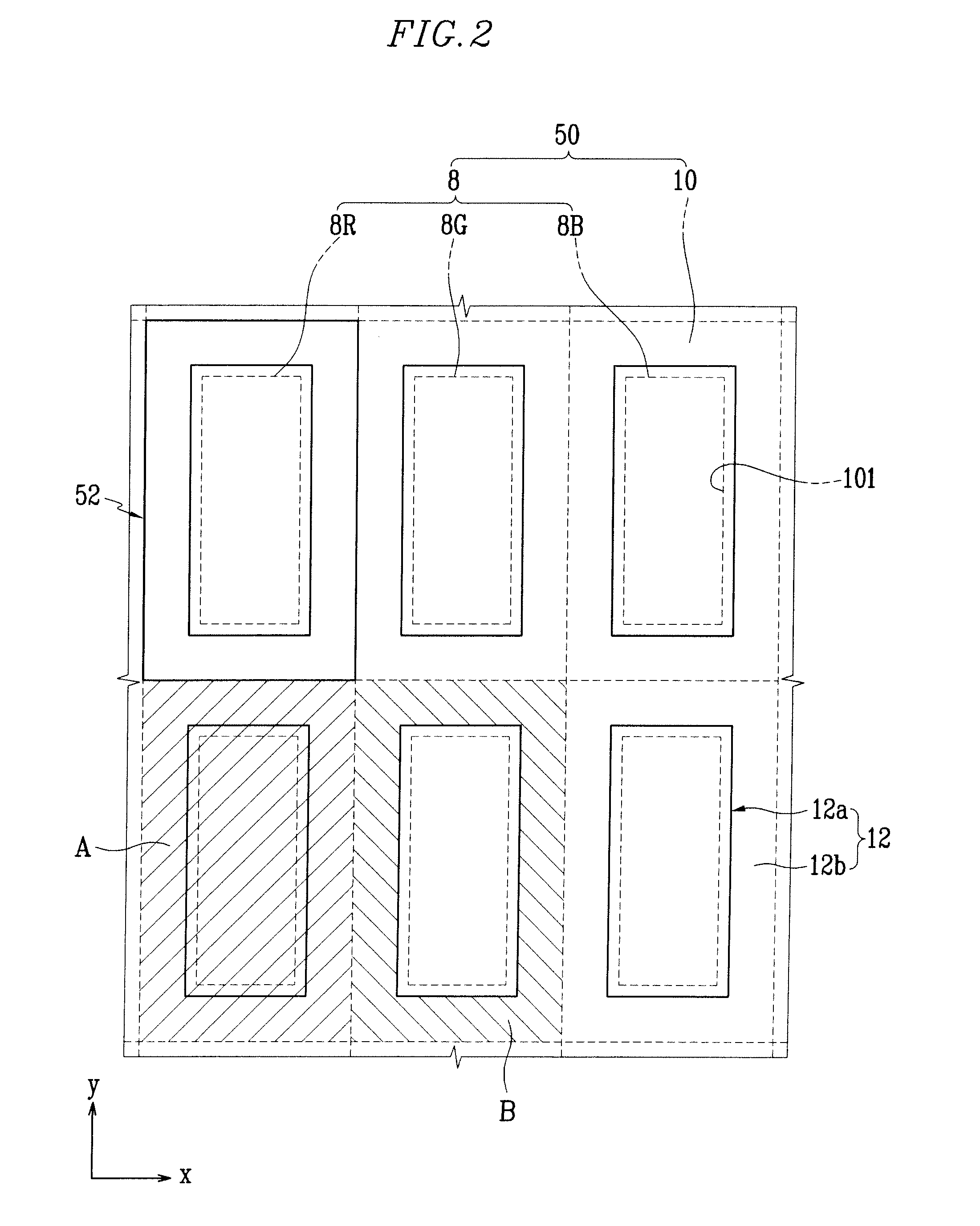 Electron emission display