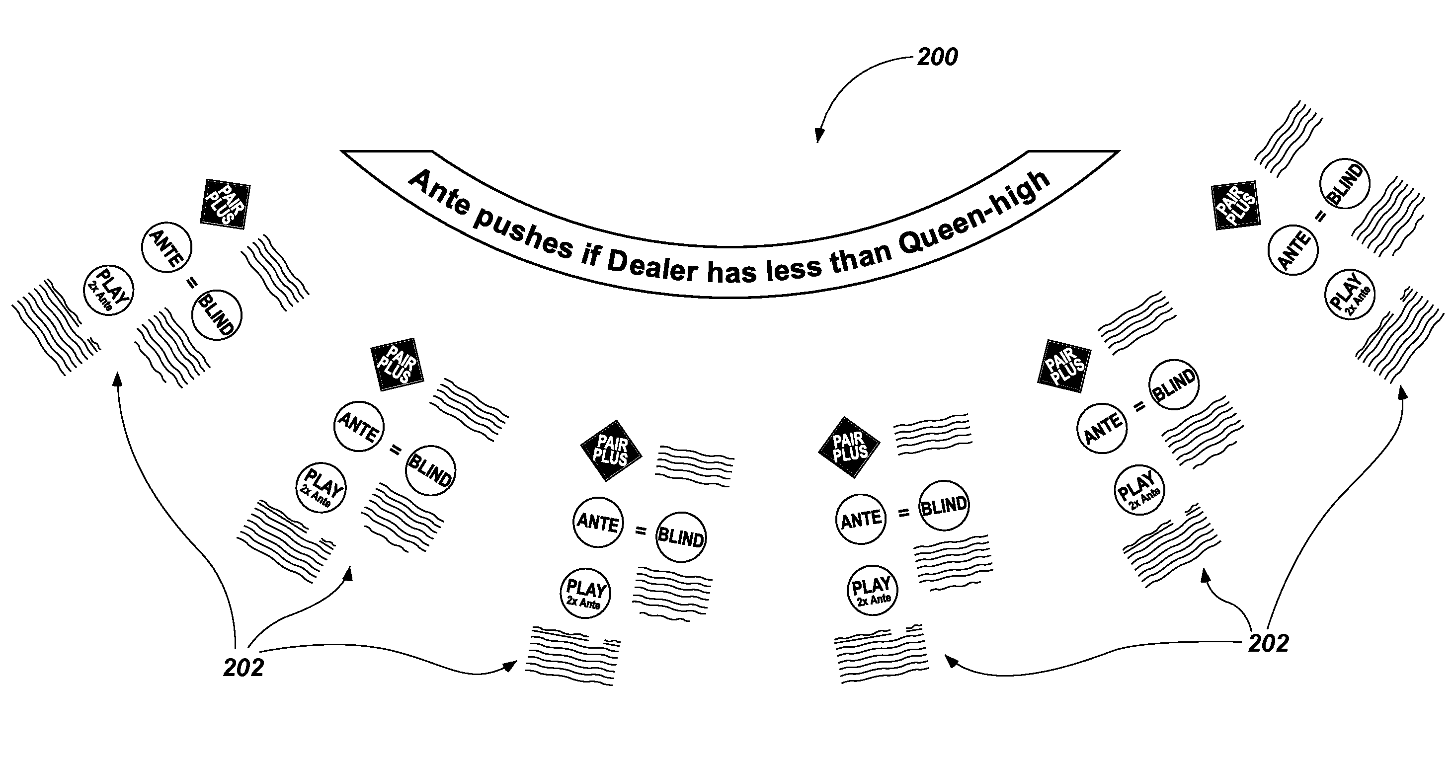 Methods And Apparatus For Wagering Games With Exposed Dealer Hand At ...