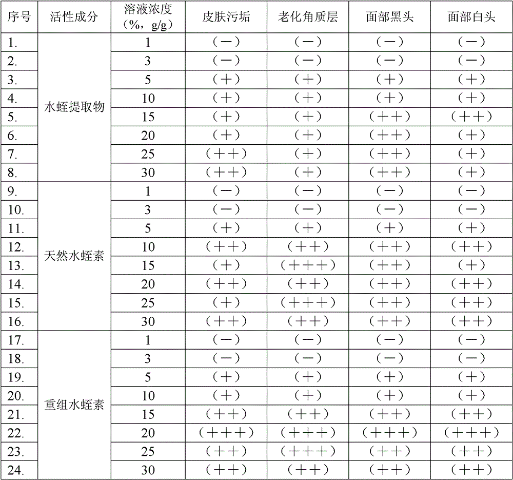 Use of leech for cleaning skin, skin cleaning composition and preparation method thereof