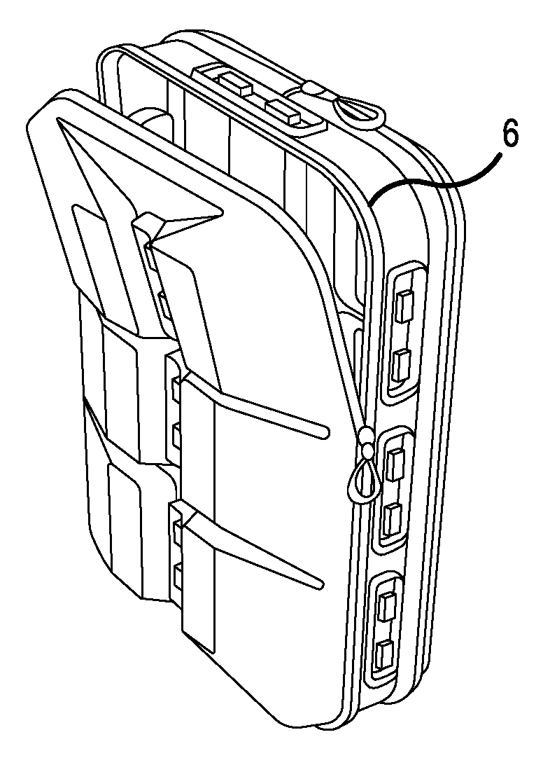 Material of storage device, storage device and a bag thereof