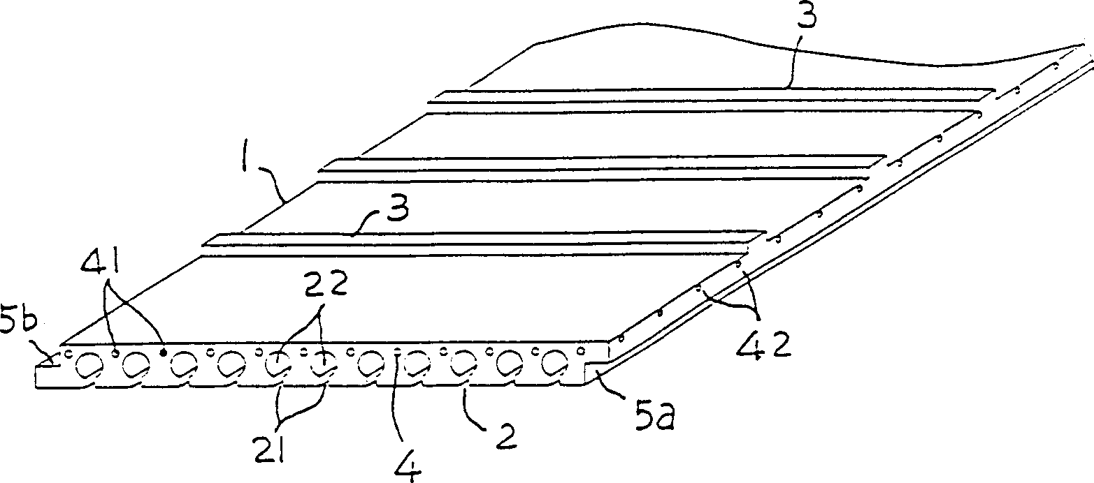 Soil and water Conservation method of shoulder and band drainage device used for the method