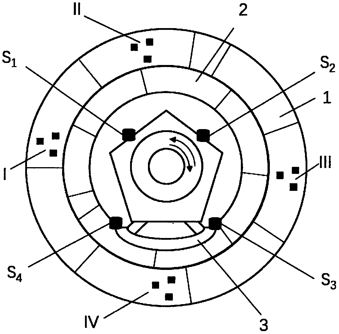Random detection method of assembling quality of assembling segment rings of shield tunnel