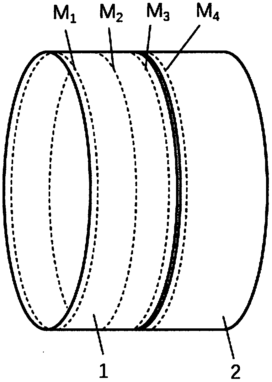 Random detection method of assembling quality of assembling segment rings of shield tunnel