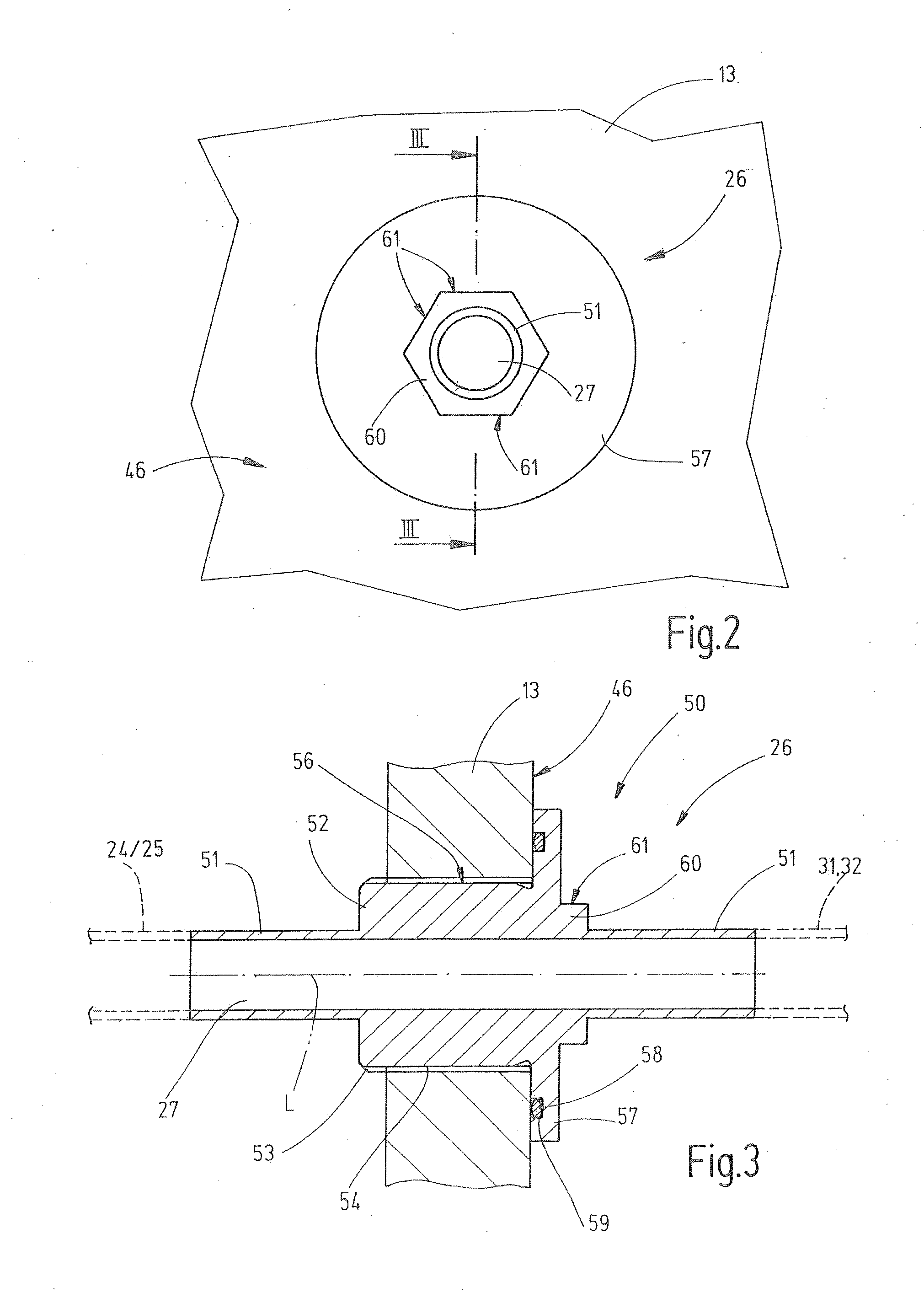 Pressure-tight encapsulated housing with cooling device