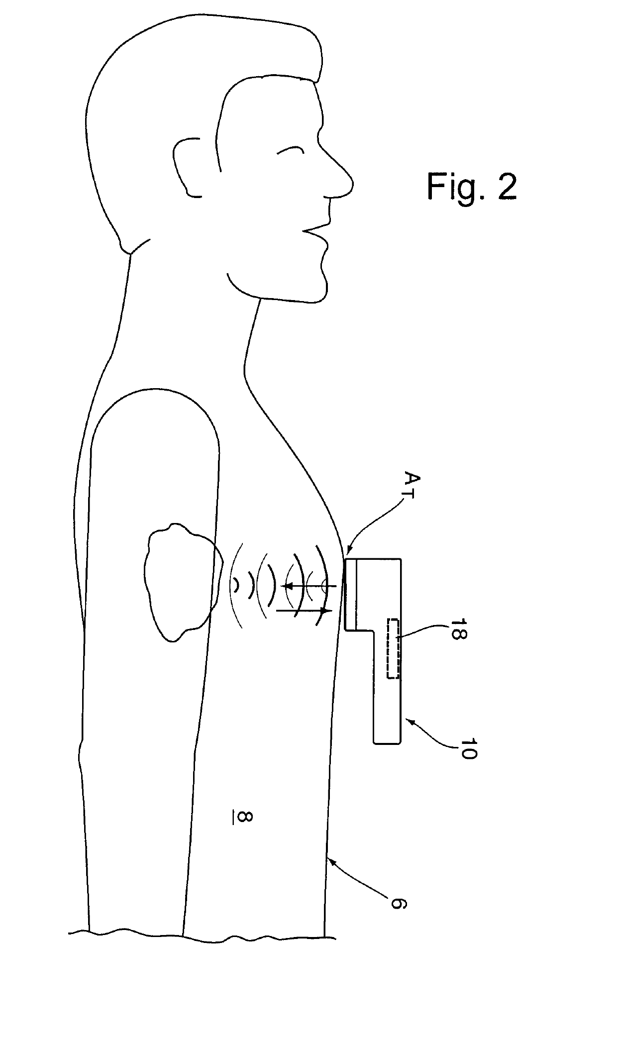 Device and method using damped harmonic analysis for automated pulmonary and abdominal examination