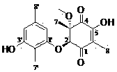 Benzoquinone derivative from aspergillus aculeatus and application of benzoquinone derivative