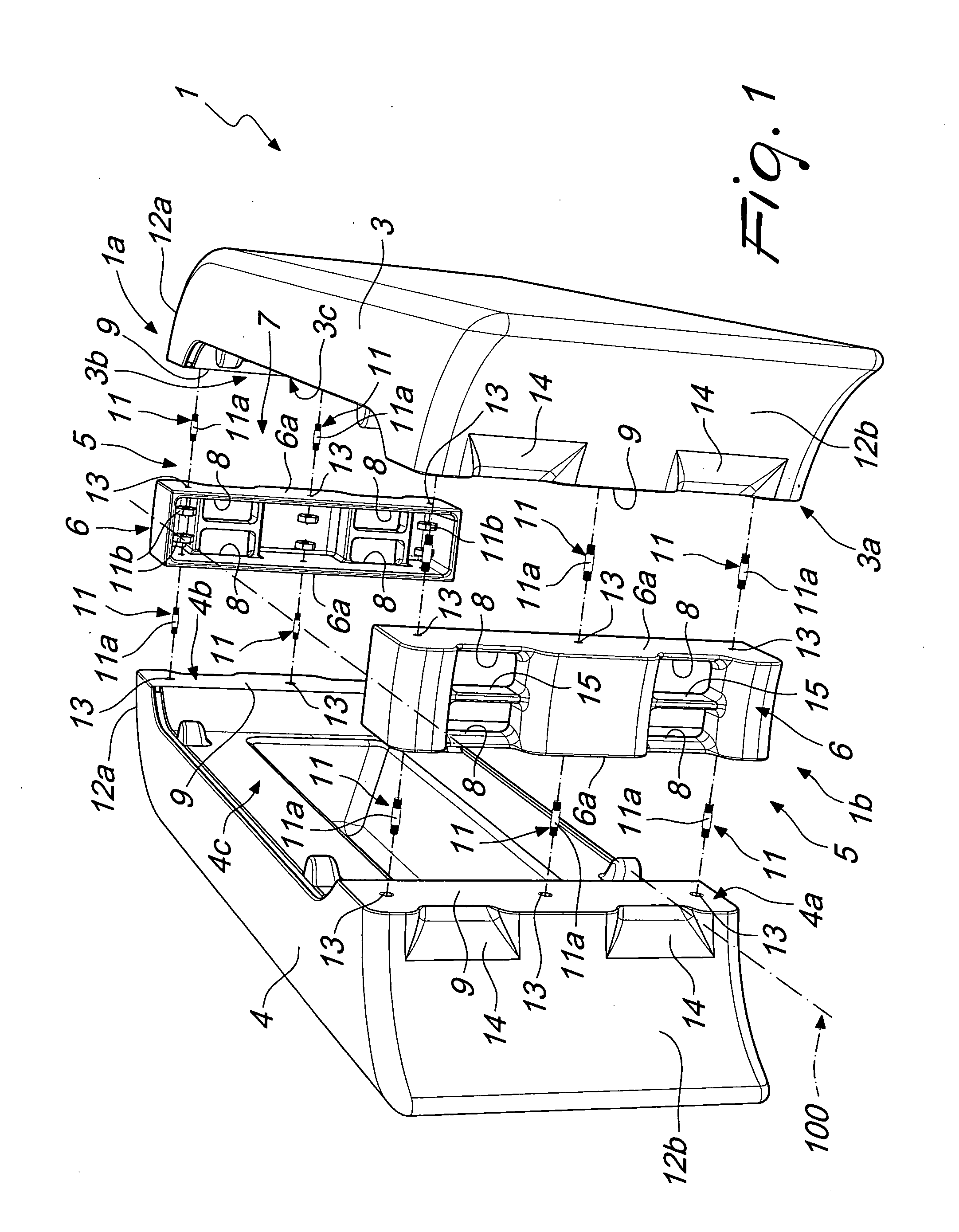 Delimitation barrier, particularly for motor driving circuits