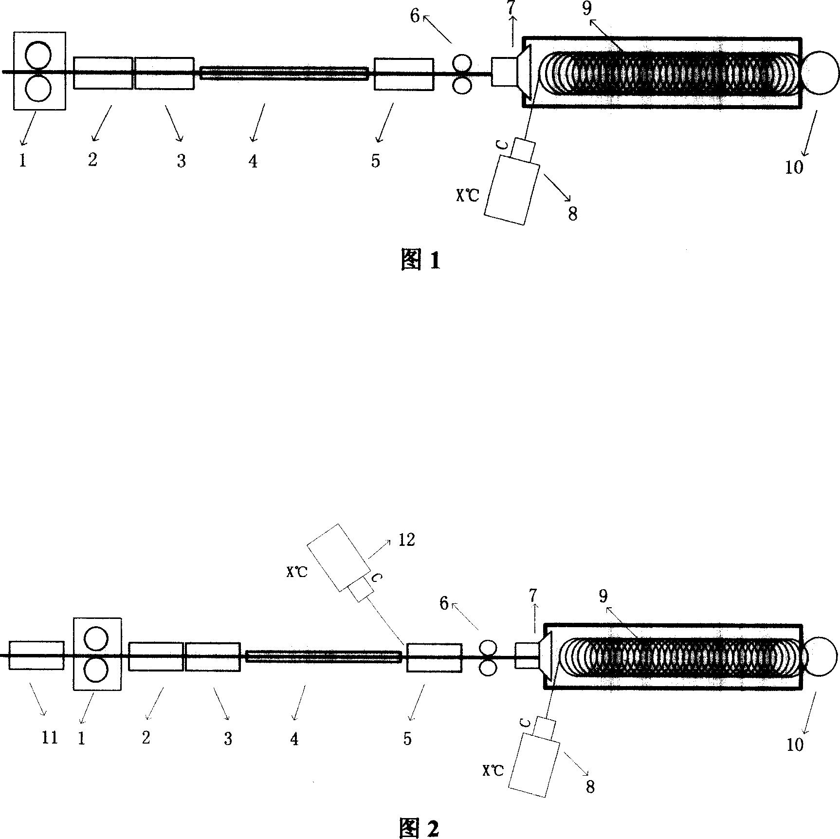 Control cooling method of resolving self-break while producing high-carbon wire rod