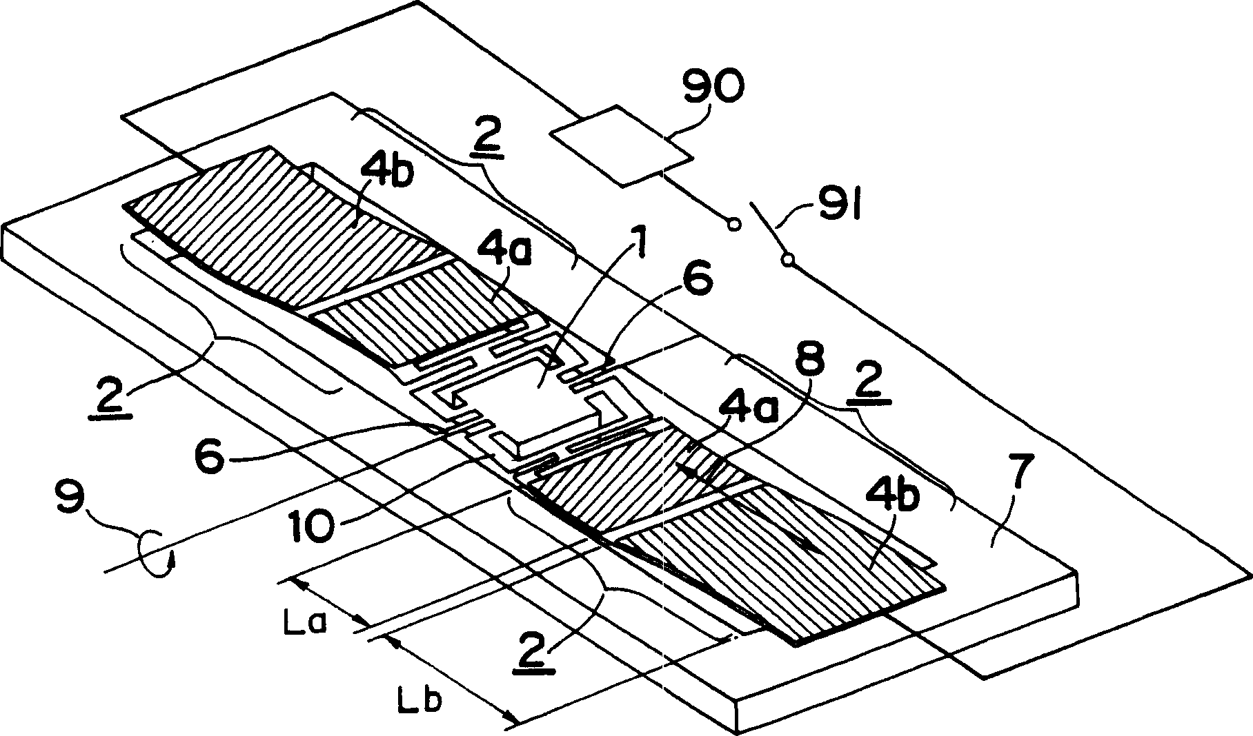 Optical switch and production method therefor, information transmission device using