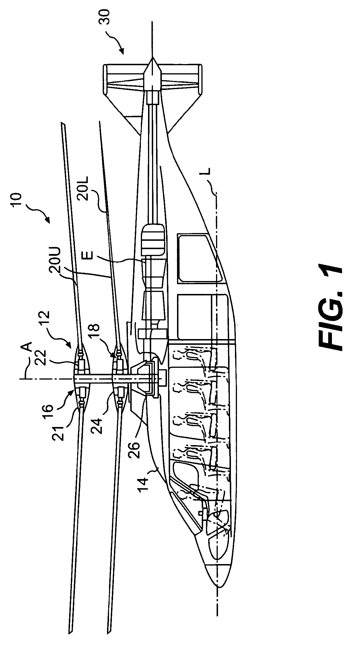Rotor blade twist distribution for a high speed rotary-wing aircraft