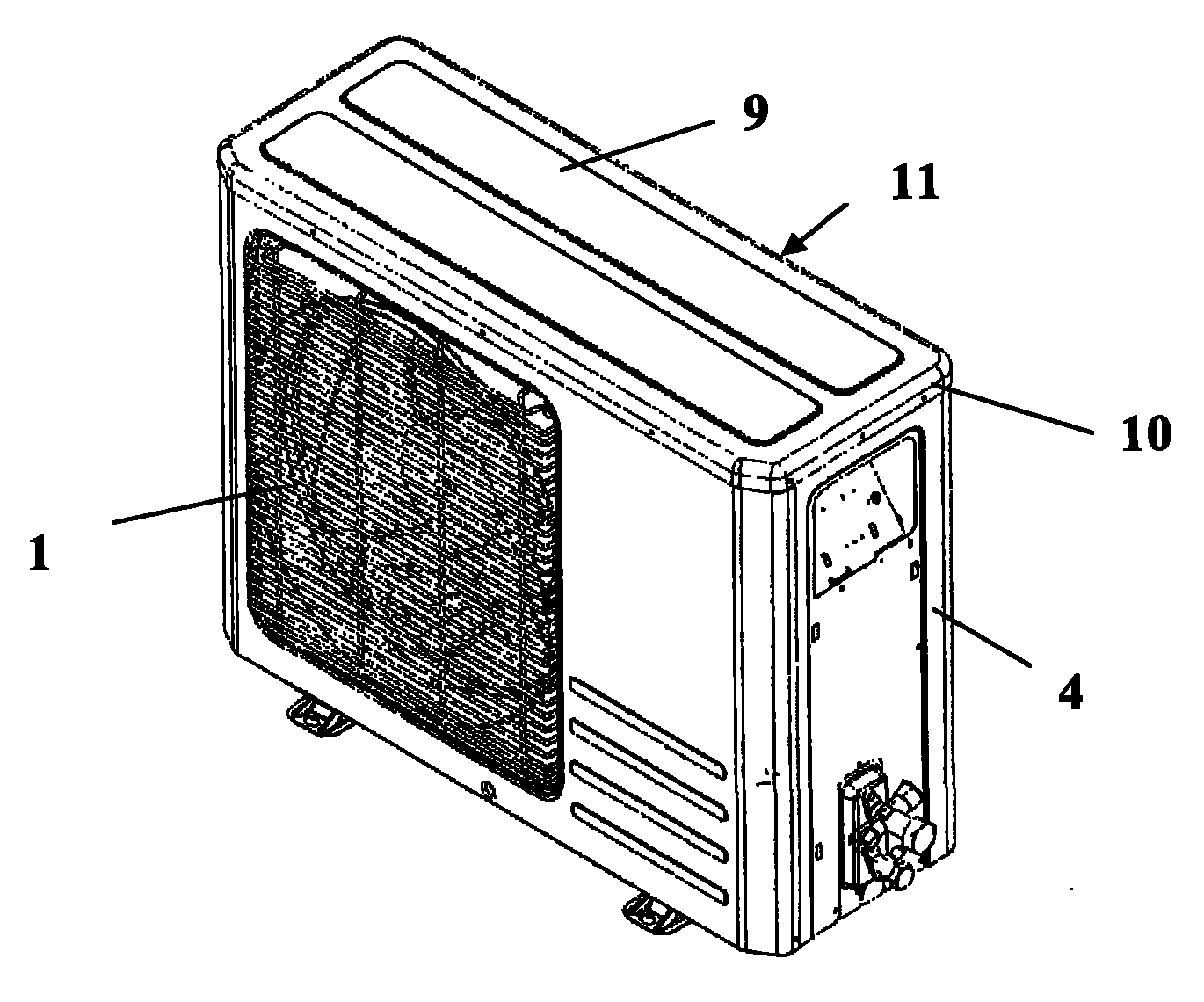 Capillary component for air conditioner
