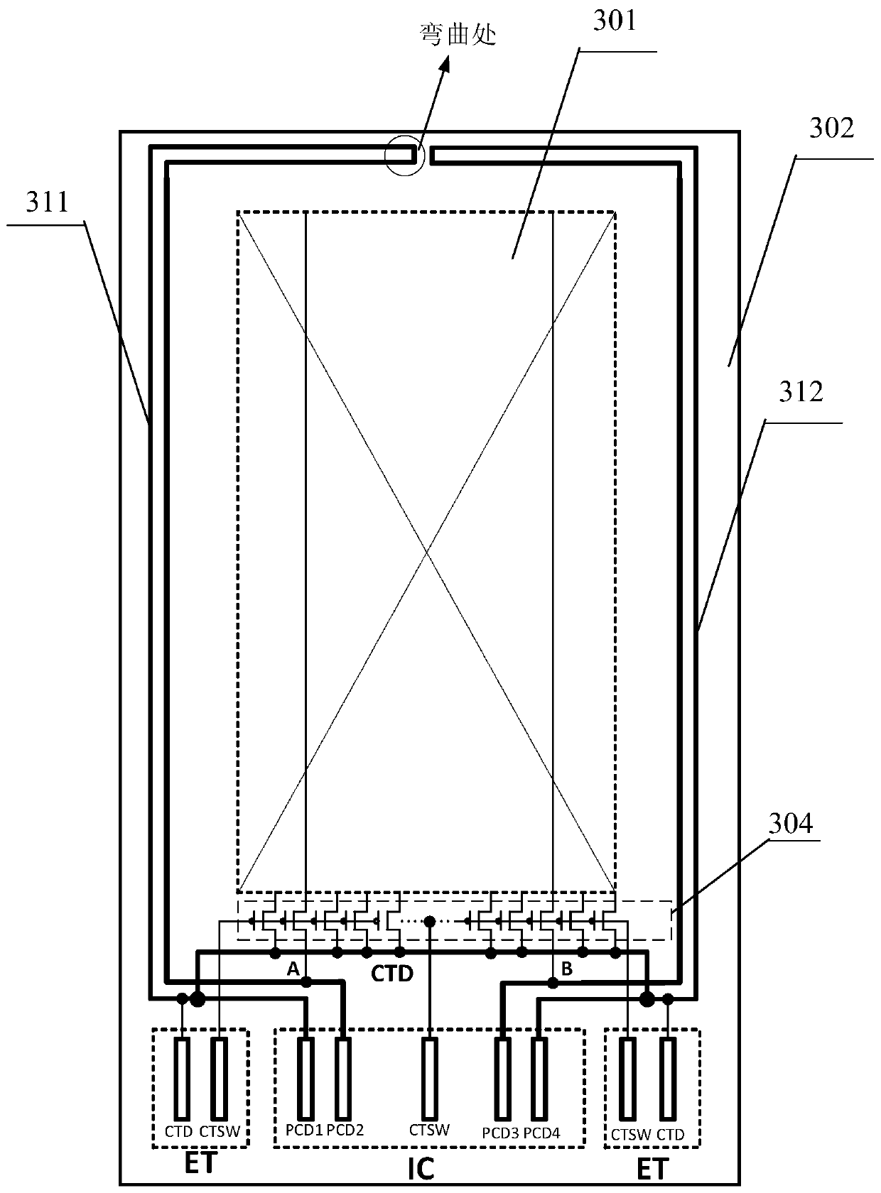 A display panel and a display device