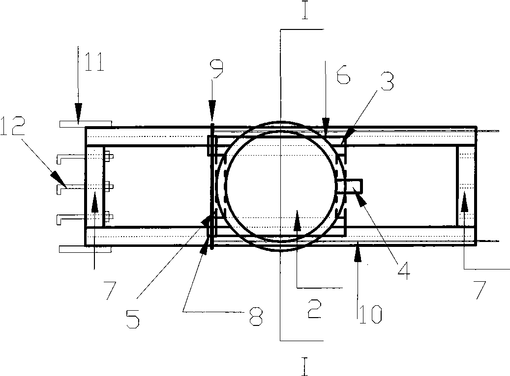 Embedding apparatus and method for earth pressure box