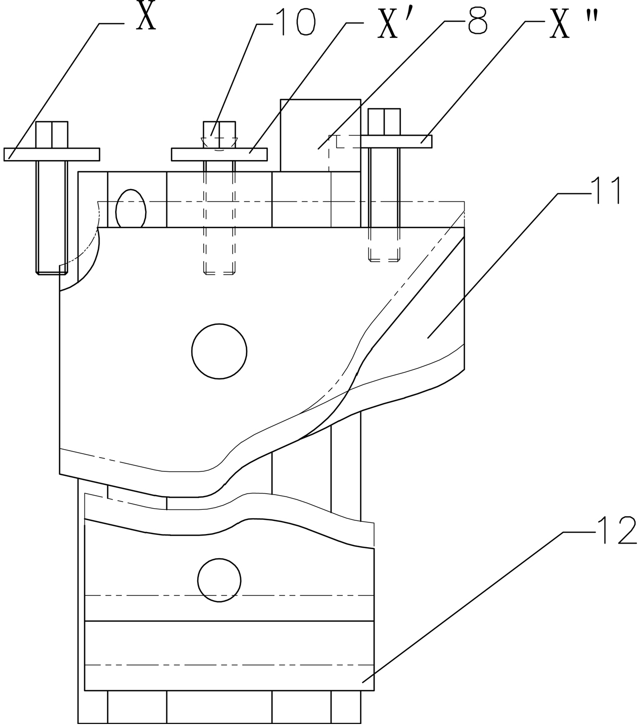 Density adjusting device of computer silk stockings machine