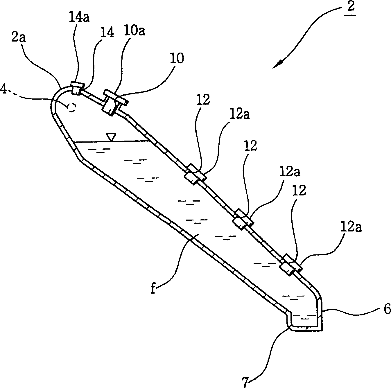 Streamlined automatic open-close water gate