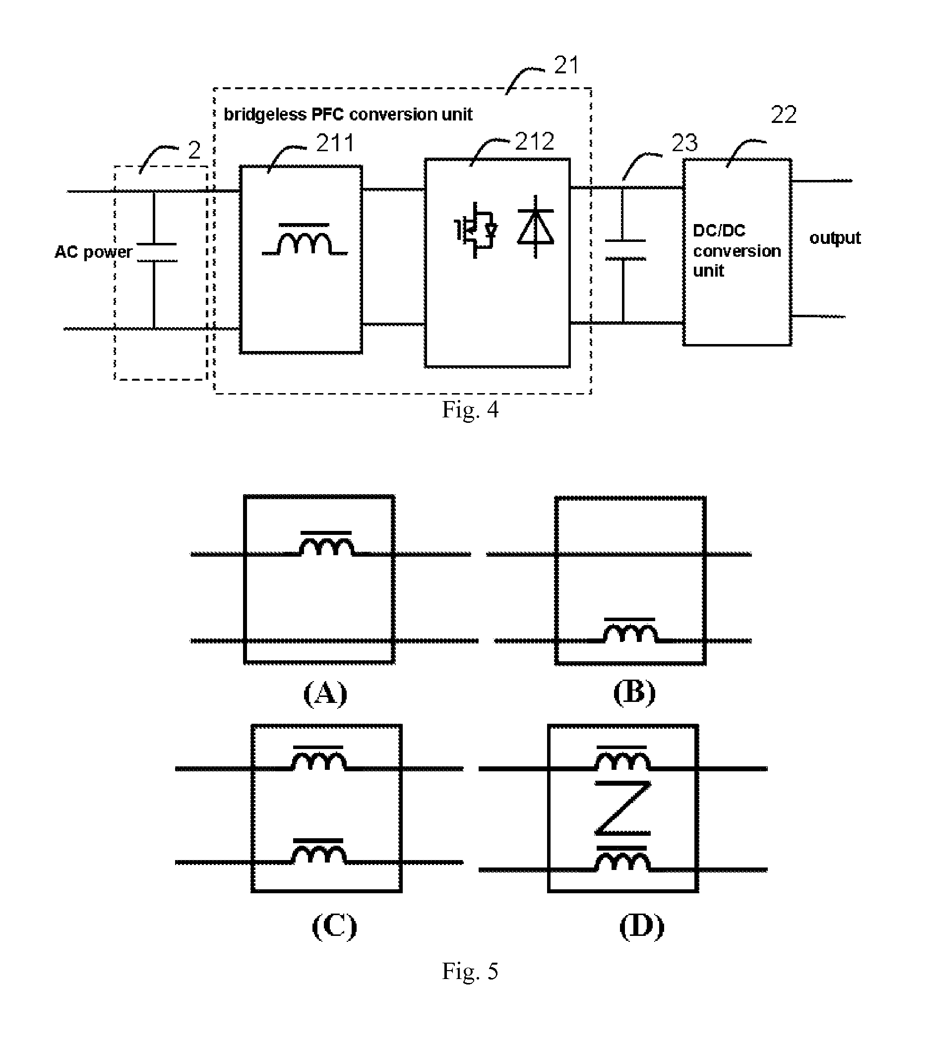 Capacitor discharging circuit and power converter