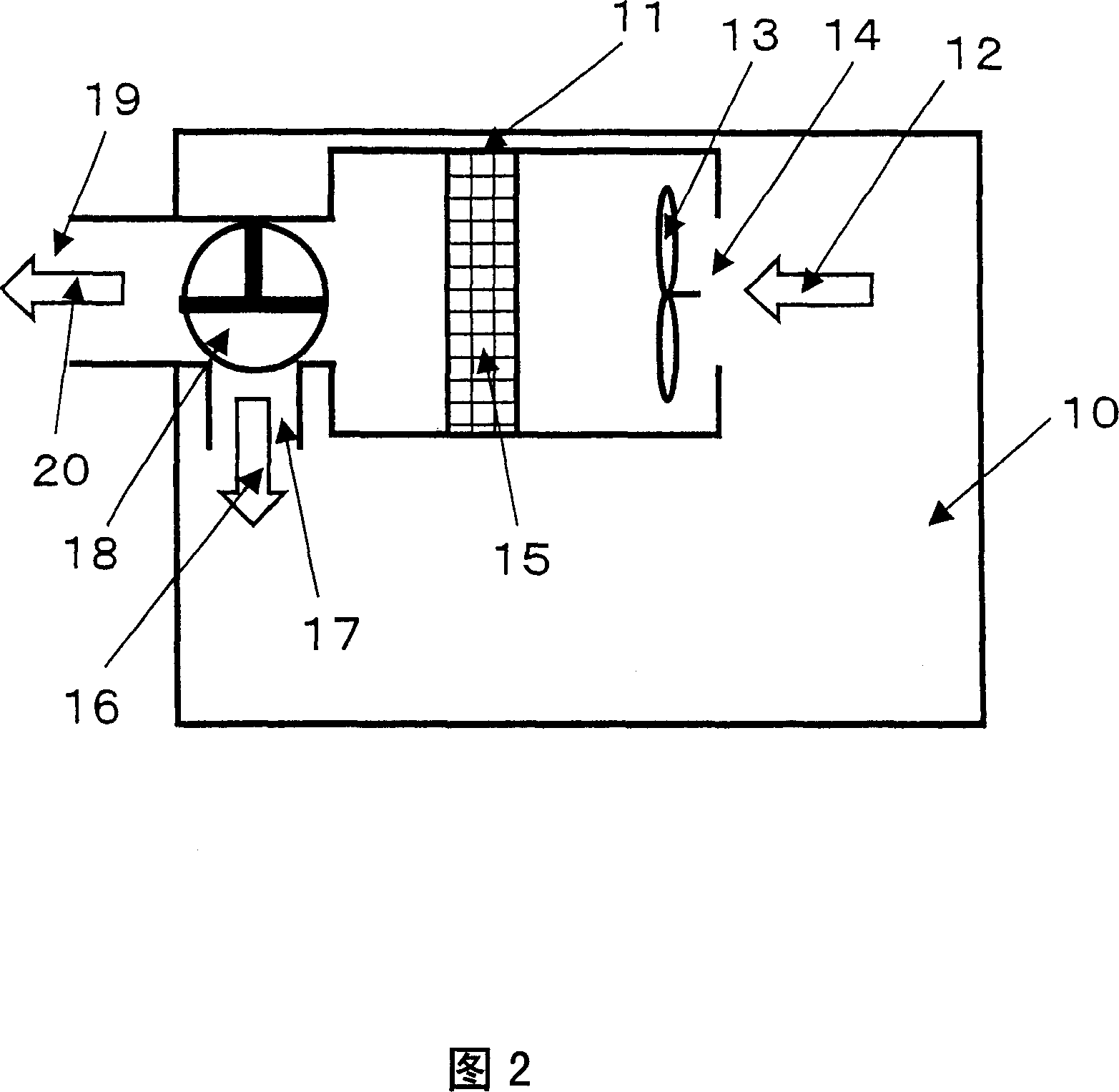 Deodorising composition, device and air conditioner using the same