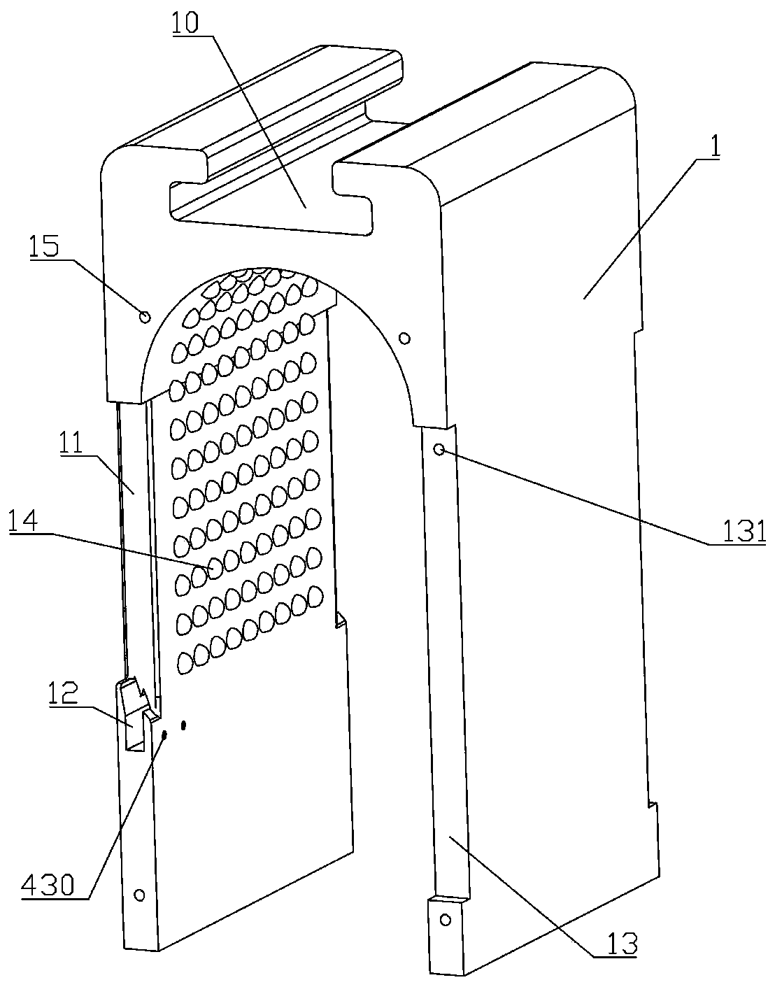 Anesthesia bed buckle fixer and method for assembling and using the same