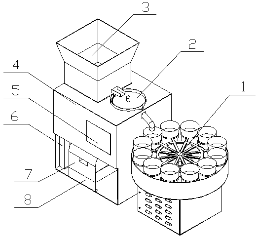 A pre-sowing seed divider for plot breeding