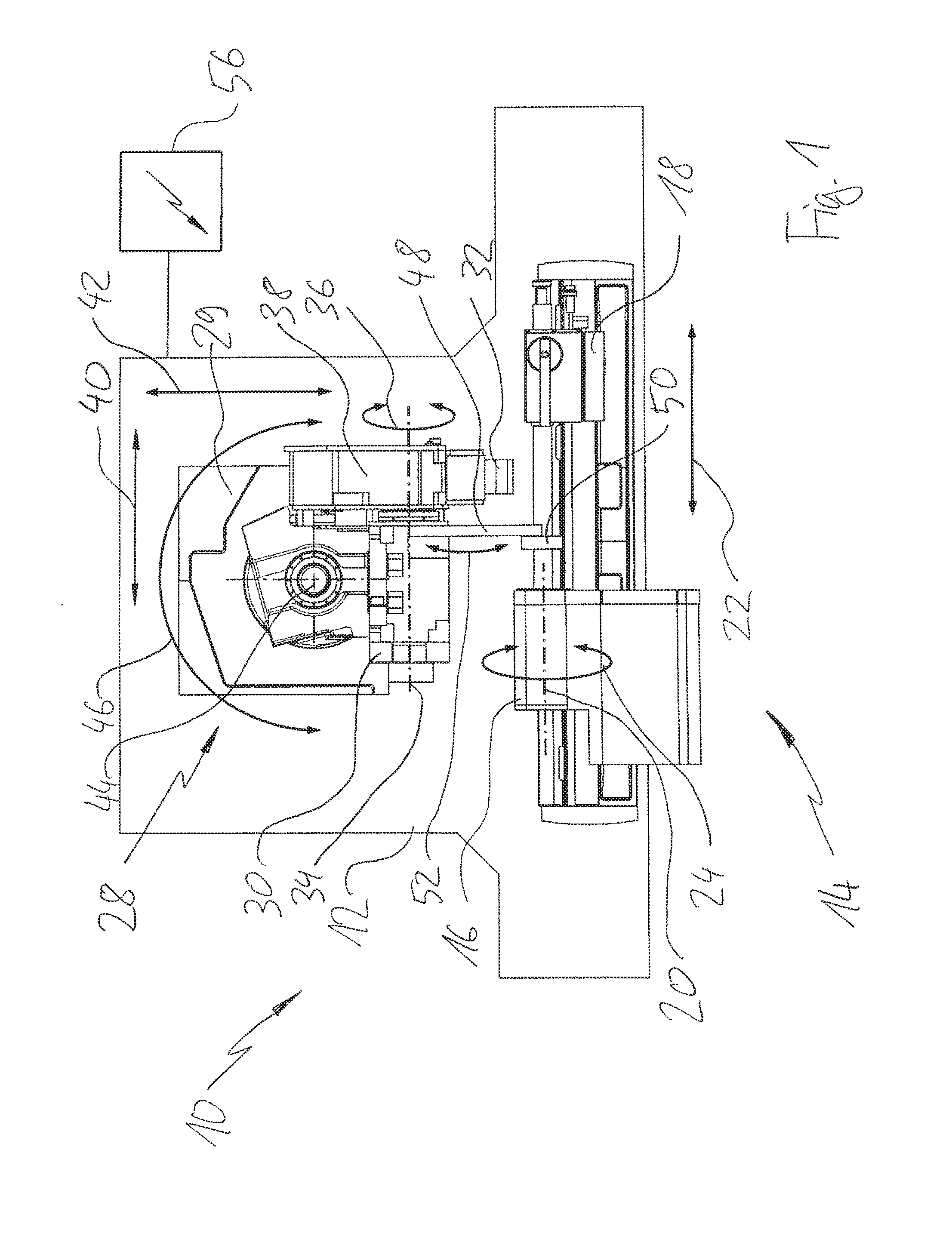 Machine tool and method for measuring a workpiece