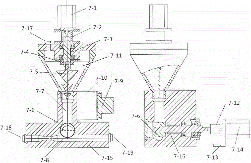 Melt-blown nonwoven fabric production system capable of increasing particle embedding rate