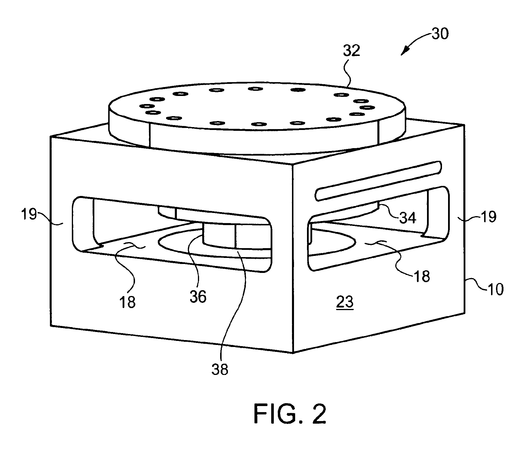 High pressure processing chamber for semiconductor substrate